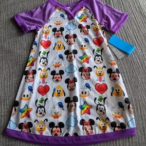 Disney emoji sleep gown
